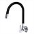 Torneira Gourmet Para Cozinha de Parede Flexível Vermelha Luxo Linda - 1167silivermc70 - Imagem 1