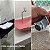 Torneira Quadrada Metal Lavabo Pia Cuba 30cm Luxo - 3040mediaquadcroma - Imagem 2