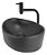Torneira Preto Fosco 90º Link Em Metal Para Banheiro Luxo - torlink90preto - Imagem 2