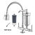 Torneira Gourmet Com Filtro Bancada Mesa Pia Filtro Extra - 2168 C72cromo1refil - Imagem 2