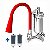 Torneira Gourmet Com Filtro Cozinha 2 Jatos Vermelha Parede + 2 Refis Pró Saúde - 2167 C72coneverm2refil - Imagem 1