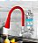 Torneira Gourmet Com Filtro Cozinha 2 Jatos Vermelha Parede + 2 Refis Pró Saúde - 2167 C72coneverm2refil - Imagem 5