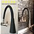 Torneira Flexível Preta Gourmet de Parede 2 Jatos - 1167conepreto C70 - Imagem 3