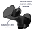 Ducha Higiênica Preto Fosco Chuveirinho Luxo Acoplada Bide - DuchaHigBlackAcoplada - Imagem 6