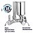 Torneira Gourmet Parede Filtro Flexivel Luxo Metal Cozinha - 2167conecromadoc70 - Imagem 5