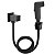 Kit Completo para Banheiro e lavabo 5 Peças Quadrado Preto Fosco Square - KITCOMPSQUAREPRT - Imagem 3