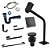 Kit Completo para Banheiro com Torneira, Acessórios, Engate Flexível, Sifão e Válvula Click 6 Peças - KITBLACK6PÇSC/RALOCLICK - Imagem 1