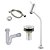 Kit Completo Torneira Alta 3040 Cromada para Lavatório e Banheiro - KIT3040ALTA - Imagem 1