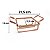 Porta Tempero Condimento  Rose  9 potes - Imagem 4