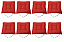 Kit 8 Amofadas assento 40x40 liso - Imagem 7
