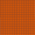 909666 - Xadrez Laranja (estampa rotativa) - Imagem 1