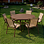 Conjunto de mesa Lótus com 6 Poltronas - Imagem 2