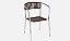 Cadeira de Fibra Sintética e Alumínio Lavanda - Imagem 2