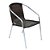 Cadeira Dália Fibra e Alumínio para Varanda Jardim Área Externa - MESC. ARGILA - Imagem 1