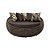 Sofá Chaise Essencial  1,40m Fibra Cordão Chocolate e Tecido Marrom - Imagem 1