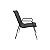 Jogo de Mesa 1,00m Tampo Liso 4 Cadeiras Lótus PREMIUM - Preto - Imagem 7