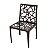 Cadeira de Jantar Moderna de Alumínio Fundido Modelo Acre - Imagem 1