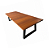 Mesa Retangular com Tampo em Madeira 3,00m x 1,00m - Imagem 1
