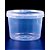 100 Unid Pote Redondo Tampa Lacre 500ml Freezer e Microondas marca Plast Pack® - Imagem 1