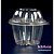 50 Unid Embalagem Pote para Mousse Tampa Alta Articulada Novapack®  NP 110 - Imagem 2