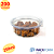 200 Unid Embalagem Pote Redondo 250ml com Tampa Articulada marca Packform® PF 742 Caixa Fechada - Imagem 1