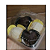 300 Unid Embalagem Pote Doce Quadrado com Tampa Articulada Packform® PF-641 Caixa Fechada - Imagem 5