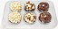 10 unid Embalagem Blister para 06 Doces Bombons Trufas FlipFestas® - Imagem 2