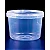 25 Unid Pote Redondo Tampa Lacre 500ml Freezer e Microondas Plast Pack® - Imagem 3