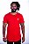 CAMISETA I AM VIP SUEDINE - VERMELHA CORUJA BRANCA - Imagem 2