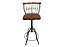 Mesa Bistrô tampo 50 Cm com 3 Banquetas Reguláveis - Imagem 2