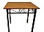 Mesa Ferro E Madeira 120x70x80 - Imagem 1