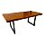 Mesa De Jantar Industrial Madeira Pés Metalon 180x90cm Luxo - Imagem 1