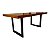 Mesa De Jantar Industrial Madeira Pés Metalon 180x90cm Luxo - Imagem 6