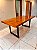 Mesa De Jantar Industrial Madeira Pés Metalon 180x90cm Luxo - Imagem 8