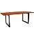Mesa Industrial Angelim 200x100 Madeira Maciça - Imagem 4