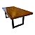 Mesa Pés De Ferro Tampo Madeira 200 x 100 Cm Restaurante - Imagem 6