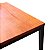 Mesa 120x80 Aço Madeira Para Comercios - Imagem 3
