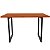 Mesa Industrial Angelim 120x80 Madeira Nobre Oferta - Imagem 3