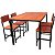 5 jogos retangular 120x80 industrial + frete 480,00 - Imagem 1