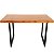 Mesa 120x80 Madeira Maciça Teca Pés Metalon Cozinha Oferta - Imagem 7