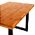 Mesa 120x80 Madeira Maciça Teca Pés Metalon Cozinha Oferta - Imagem 5