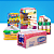 Cesta Básica 1 (Mini) + Kit Danone + Kit Biscoito + Kit Frango + Caixa de Leite - Imagem 1