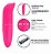 Massageador Corporal Vibrador Feminino Golfinho Aveludado Ponto G - Imagem 3