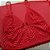 Camisola Vermelho Rubi Mtx Renda E Poliester - Imagem 8