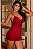 Camisola Cinthia Vermelha com Calcinha - Imagem 5