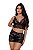 Baby Doll Niobe Preto - Imagem 1