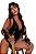 Body sensual feminino Fera do Rock - Imagem 1