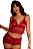 Baby Doll Niobe Vermelho - Imagem 1
