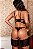 Conjunto Lingerie Sexy Dommenique Preto - Imagem 5