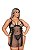 Camisola Plus Size Feminina Com Fitas Laterais - Tamanho Ajustável - Imagem 4